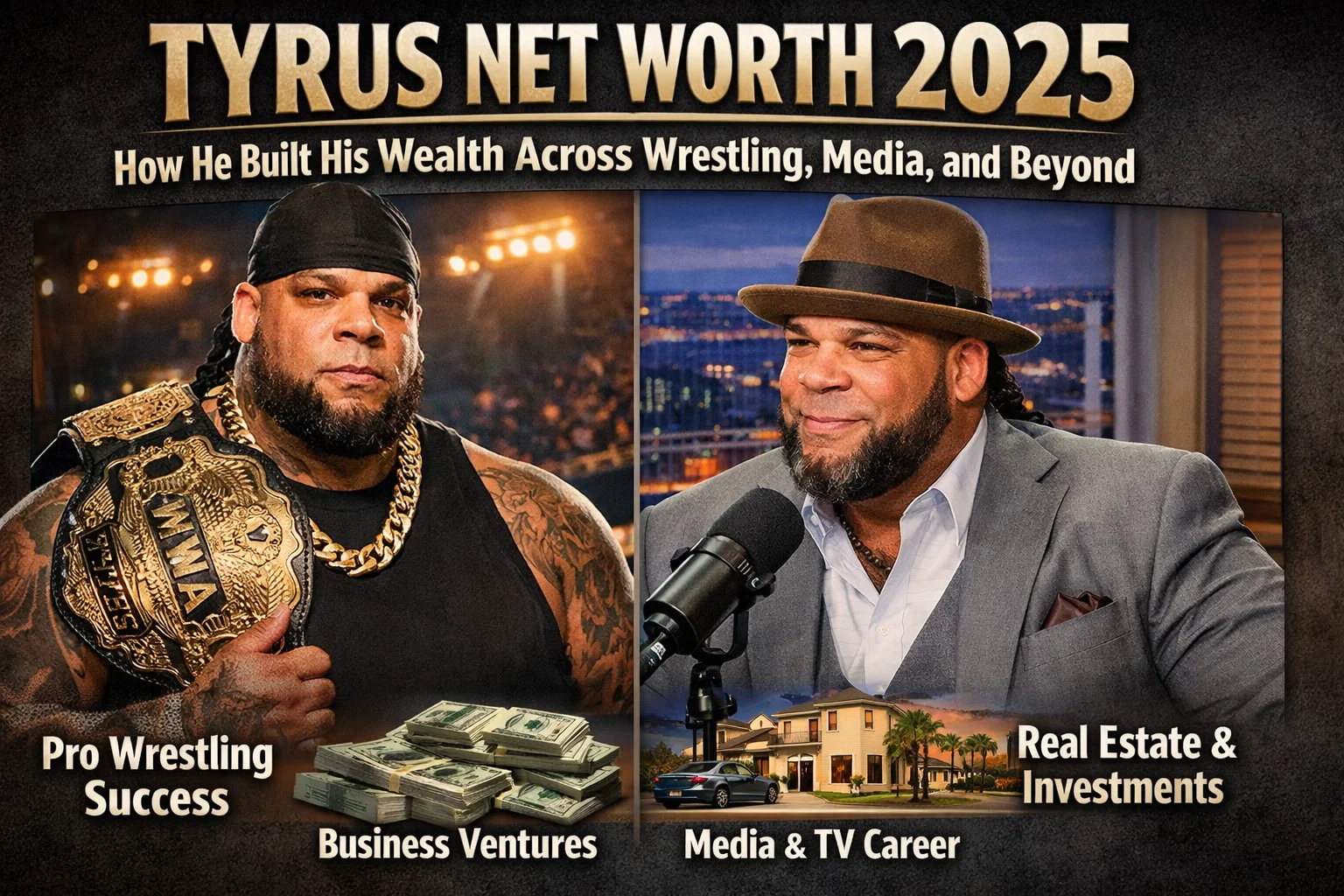 Tyrus Net Worth 2025: How He Built His Wealth Across Wrestling, Media, and Beyond