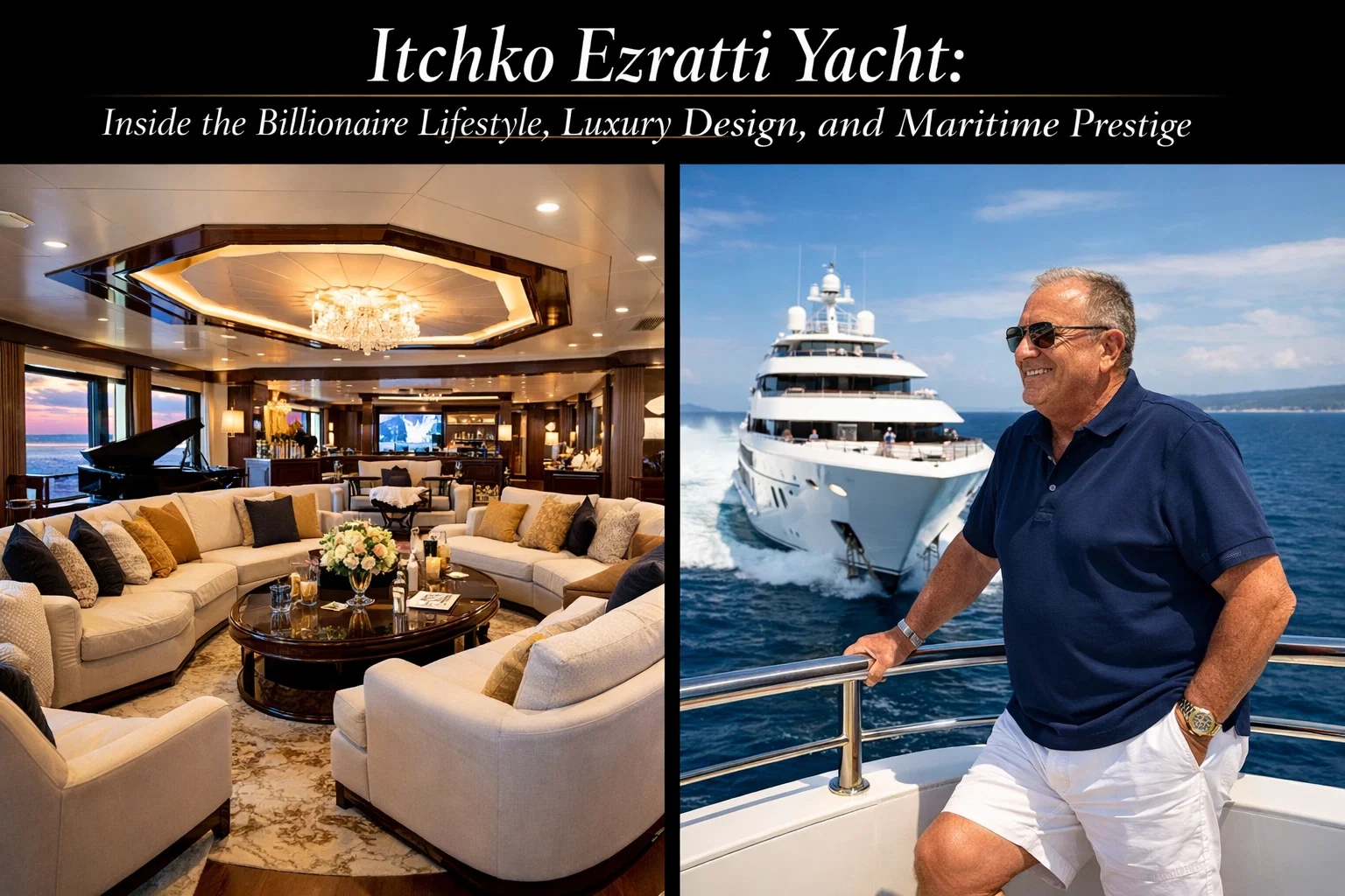 Itchko Ezratti Yacht: Inside the Billionaire Lifestyle, Luxury Design, and Maritime Prestige